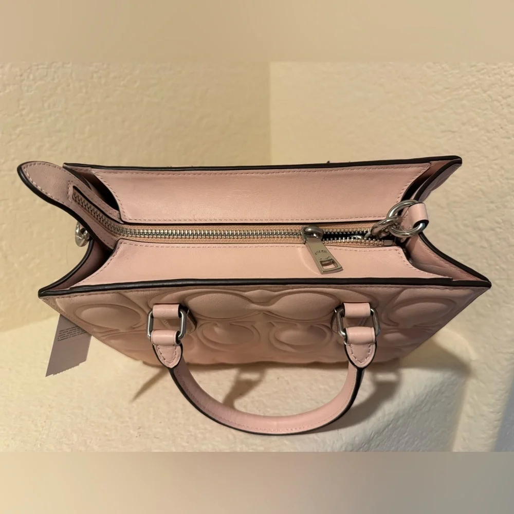 Coach Maggie Small Tote Bag Baby Pink Blush NWT